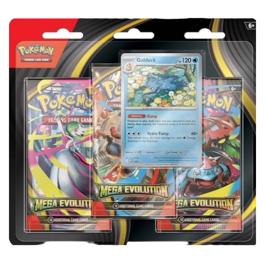 Megaevoluzione - Blister 3 pack Golduck - (ITA)🇮🇹