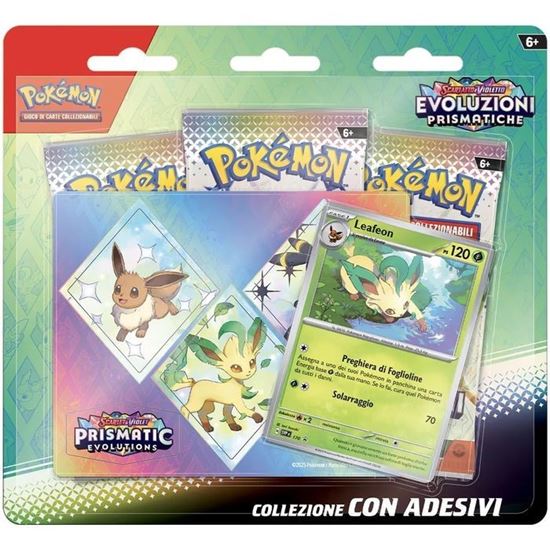 Scarlatto & Violetto – Evoluzioni Prismatiche - Collezione con Adesivi – Leafeon (ITA) 🇮🇹