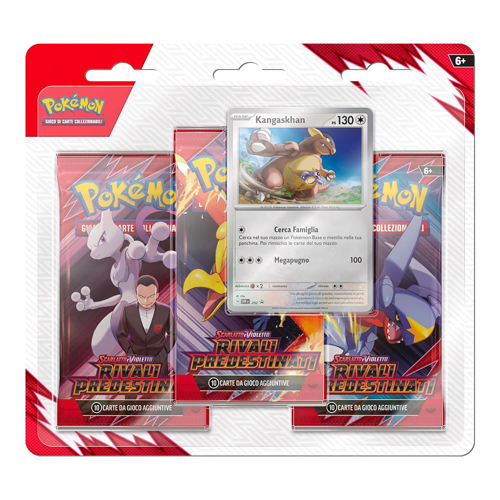 Scarlatto & Violetto – Rivali Predestinati - Collezione con 3 buste e carta promo Kangaskhan - (ITA)🇮🇹