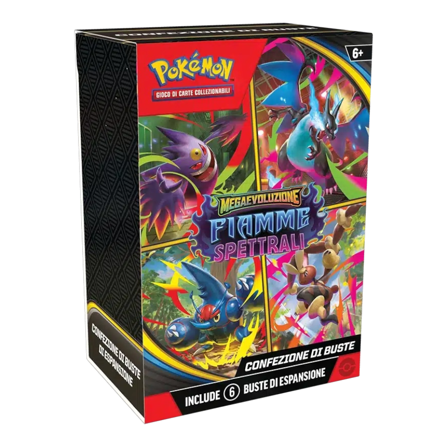 Megaevoluzione - Fiamme Spettrali - Bundle da 6 pack - (ITA)🇮🇹