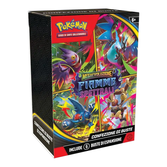 Megaevoluzione - Fiamme Spettrali - Bundle da 6 pack - (ITA)🇮🇹