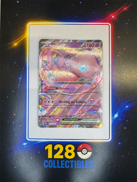 Mew ex – 151/165 – Ultra Rara – Italiano – Mint